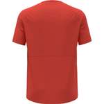 T-Shirt von Odlo, in der Farbe Rot, aus Polyester, andere Perspektive, Vorschaubild