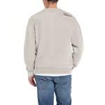 Sweatshirt von Replay, in der Farbe Beige, aus Baumwolle, andere Perspektive, Vorschaubild