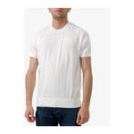 T-Shirt von Paolo Pecora, in der Farbe Weiss, aus Baumwolle, andere Perspektive, Vorschaubild