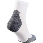 Socke von Odlo, in der Farbe Weiss, andere Perspektive, Vorschaubild