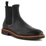 Chelsea-Boot von rosso e nero, in der Farbe Schwarz, andere Perspektive, Vorschaubild