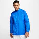 Trainingsjacke von Nike, in der Farbe Silber, aus Polyester, andere Perspektive, Vorschaubild