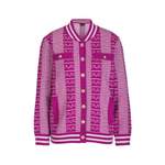 Strickjacke von 19V69 Italia by Versace, in der Farbe Rot, andere Perspektive, Vorschaubild