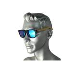 Herren-Sonnenbrille von Rennec, aus Kunststoff, andere Perspektive, Vorschaubild