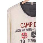 Langarm Shirt von camp david, in der Farbe Weiss, aus Baumwolle, andere Perspektive, Vorschaubild