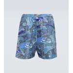 Badeshorts von Derek Rose, aus Polyester, andere Perspektive, Vorschaubild