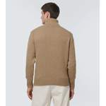 Rollkragenpullover von Polo Ralph Lauren, in der Farbe Braun, aus Cashmere, andere Perspektive, Vorschaubild