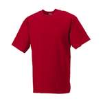 T-Shirt von Russell, in der Farbe Rot, andere Perspektive, Vorschaubild