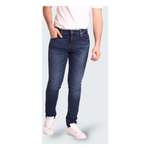 Slim Fit Jeans von Guess, in der Farbe Blau, aus Baumwolle, andere Perspektive, Vorschaubild