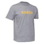 T-Shirt von KOROK, in der Farbe Grau, aus Polyester, andere Perspektive, Vorschaubild