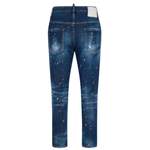 Slim Fit Jeans von Dsquared2, Mehrfarbig, aus Denim, andere Perspektive, Vorschaubild