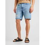 Jeans Shorts von Only & Sons, in der Farbe Blau, aus Baumwolle, andere Perspektive, Vorschaubild