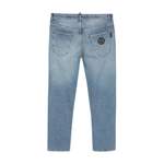 Herren-Jeans von Philipp Plein, in der Farbe Blau, aus Baumwolle, andere Perspektive, Vorschaubild