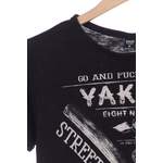 T-Shirt von yakuza, in der Farbe Schwarz, andere Perspektive, Vorschaubild