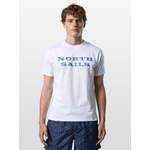 T-Shirt von North Sails, in der Farbe Weiss, aus Baumwolle, Vorschaubild