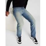 Slim Fit Jeans von LEVI'S ®, in der Farbe Blau, aus Polyester, andere Perspektive, Vorschaubild