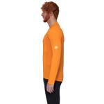 Langarm Shirt von mammut, in der Farbe Orange, andere Perspektive, Vorschaubild