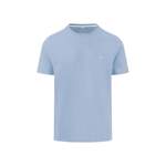 T-Shirt von FYNCH-HATTON, in der Farbe Blau, aus Baumwolle, andere Perspektive, Vorschaubild