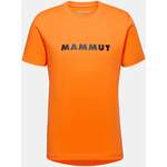 T-Shirt von mammut, in der Farbe Orange, aus Polyester, andere Perspektive, Vorschaubild