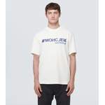 T-Shirt von Moncler Grenoble, in der Farbe Weiss, andere Perspektive, Vorschaubild
