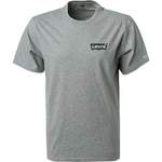 T-Shirt von Levi's®, in der Farbe Grau, aus Baumwolle, andere Perspektive, Vorschaubild