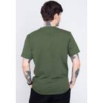 T-Shirt von Vintage Industries, in der Farbe Grün, aus Baumwolle, andere Perspektive, Vorschaubild