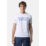 T-Shirt von North Sails, in der Farbe Weiss, aus Baumwolle, Vorschaubild