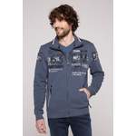 Sweatjacke von camp david, aus Polyester, andere Perspektive, Vorschaubild