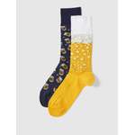 Socke von Christian Berg Men, in der Farbe Gelb, aus Baumwolle, Vorschaubild