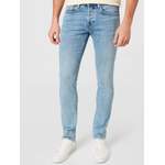 Slim Fit Jeans von Scotch & Soda, in der Farbe Blau, aus Baumwolle, andere Perspektive, Vorschaubild