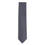 Krawatte von Fabio Farini, in der Farbe Grau, aus Polyester, andere Perspektive, Vorschaubild