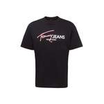 T-Shirt von Tommy Hilfiger, in der Farbe Schwarz, aus Jersey, Vorschaubild