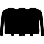 T-Shirt von Tommy Hilfiger Underwear, in der Farbe Schwarz, aus Baumwolle, andere Perspektive, Vorschaubild