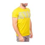 T-Shirt von Armani Jeans, in der Farbe Gelb, andere Perspektive, Vorschaubild