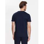 T-Shirt von Polo Ralph Lauren, in der Farbe Blau, aus Baumwolle, andere Perspektive, Vorschaubild