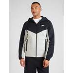 Sweatjacke von Nike Sportswear, in der Farbe Grau, aus Polyester, andere Perspektive, Vorschaubild