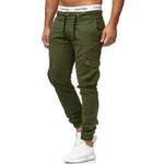 Straight Leg Jeans von OneRedox, in der Farbe Grün, andere Perspektive, Vorschaubild