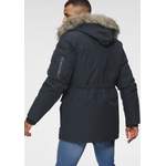 Parka von Bruno Banani, in der Farbe Blau, aus Polyester, andere Perspektive, Vorschaubild