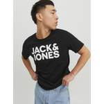 T-Shirt von jack & jones, in der Farbe Schwarz, aus Jersey, andere Perspektive, Vorschaubild