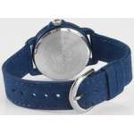 Herren-Armbanduhr von Jacques Farel, in der Farbe Blau, aus Edelstahl, andere Perspektive, Vorschaubild