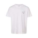 T-Shirt von Tommy Jeans, in der Farbe Weiss, aus Baumwolle, Vorschaubild