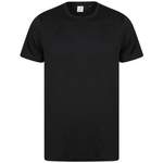 T-Shirt von Tombo, in der Farbe Schwarz, andere Perspektive, Vorschaubild