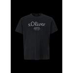 T-Shirt von s.Oliver, in der Farbe Schwarz, aus Baumwolle, Vorschaubild