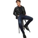 Slim Fit Jeans von Jack & Jones, in der Farbe Blau, aus Baumwolle, Vorschaubild