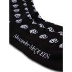Socke von alexander mcqueen, in der Farbe Schwarz, aus Baumwolle, andere Perspektive, Vorschaubild