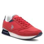 Sneakers von U.S. Polo Assn., in der Farbe Rot, andere Perspektive, Vorschaubild