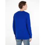 Herren-Pullover von Tommy Jeans, in der Farbe Blau, aus Baumwolle, andere Perspektive, Vorschaubild