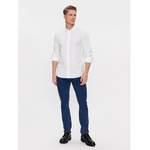 Herrenhemd von Calvin Klein Jeans, in der Farbe Weiss, andere Perspektive, Vorschaubild