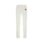 Slim Fit Jeans von Dolce & Gabbana, in der Farbe Weiss, andere Perspektive, Vorschaubild