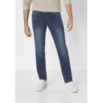 Slim Fit Jeans von PADDOCK'S, in der Farbe Blau, aus Baumwolle, andere Perspektive, Vorschaubild